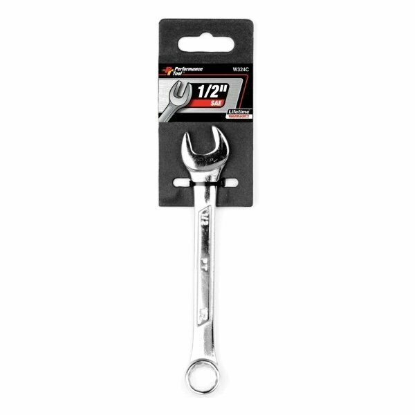 Performance Tool COMBO WRENCH 12PT 1/2 in. W324C